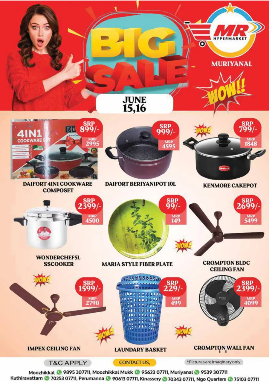 Monday offers In MR Hypermarket undefined